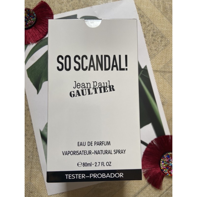 Nước hoa Jean Paul Gaultier So Scandal Edp 80ML Tester