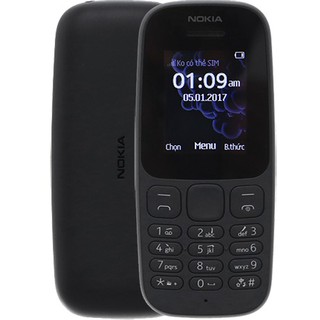 Điện Thoại Nokia 105 Single Sim, 1 sim (2019) - Hàng Chính Hãng
