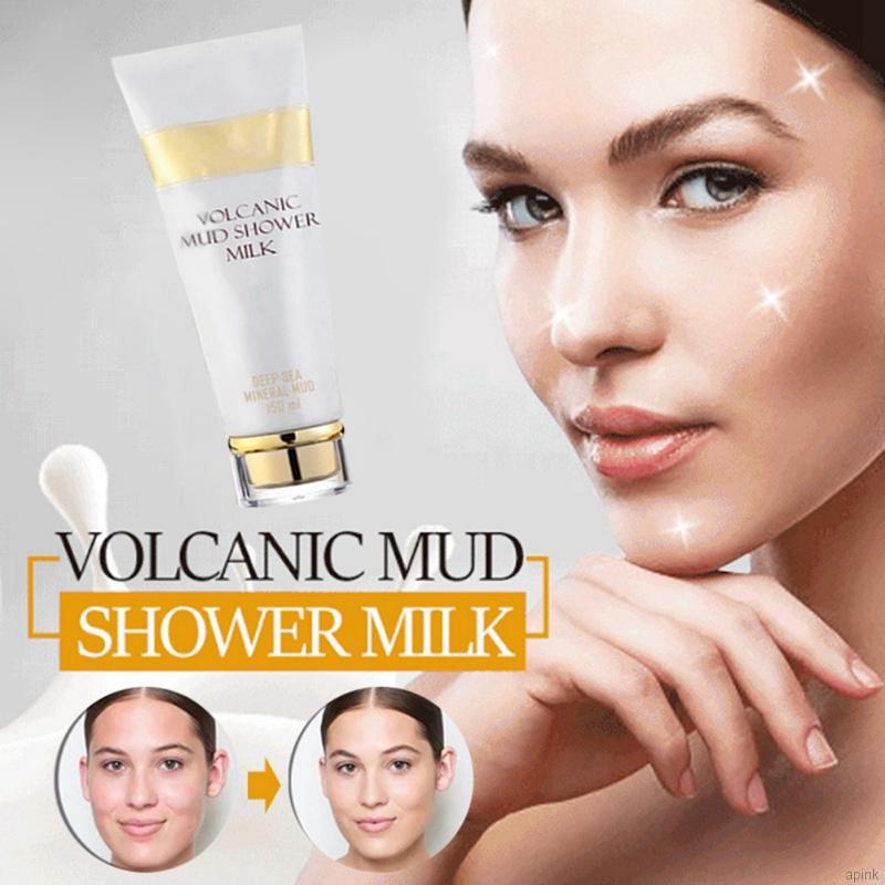 (Hàng Mới Về) Sữa Tắm Bùn Núi Lửa Tẩy Tế Bào Chết Làm Trắng Da 150ml