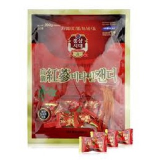 Kẹo Hồng Sâm có đường Hàn Quốc 200gr/bịch