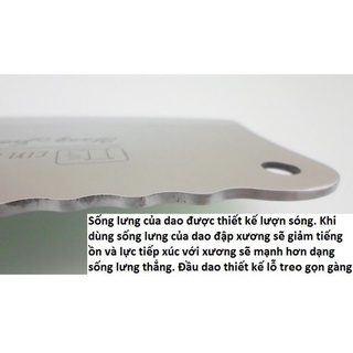 Dao chặt xương. gà