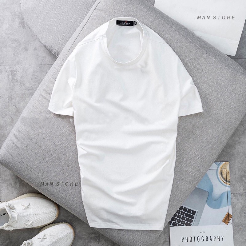 Áo Thun Nam Cổ Tròn Cao Cấp, Áo Phông Nam Cổ Tròn Chất Liệu Cotton Mềm Mịn, Thoáng Mát, Chống Nhăn Xù | BigBuy360 - bigbuy360.vn