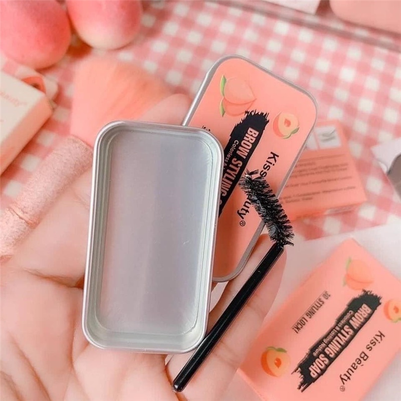 Sáp Gel Tạo Kiểu Lông Mày 3D Trong Suốt Không Màu Kháng Nước Lâu Trôi