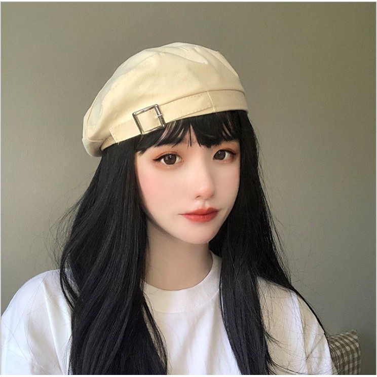 [HOT- ITEM2022] Mũ beret KHUY 10 màu phong cách hàn quốc