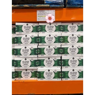 Băng vệ sinh dạng ống tampon L. 100% Organic Cotton Core Tampons Regular - 76 ống