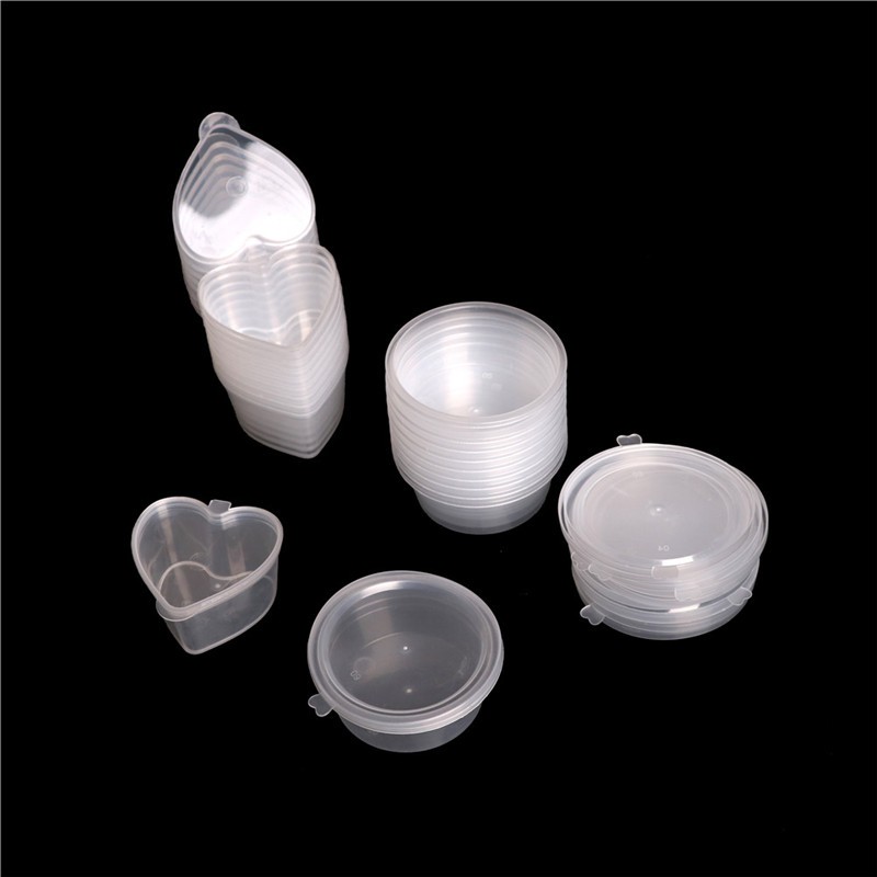 Bộ 10 Hộp Nhựa Trong Suốt Đựng Đồ Tiện Dụng