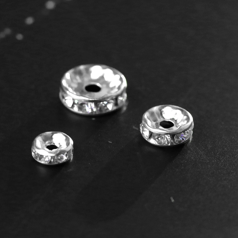 Bộ Hạt Xỏ Vòng Tay / Vòng cổ Thủ Công DIY Bằng Hợp Kim Dành Cho Bé Gái