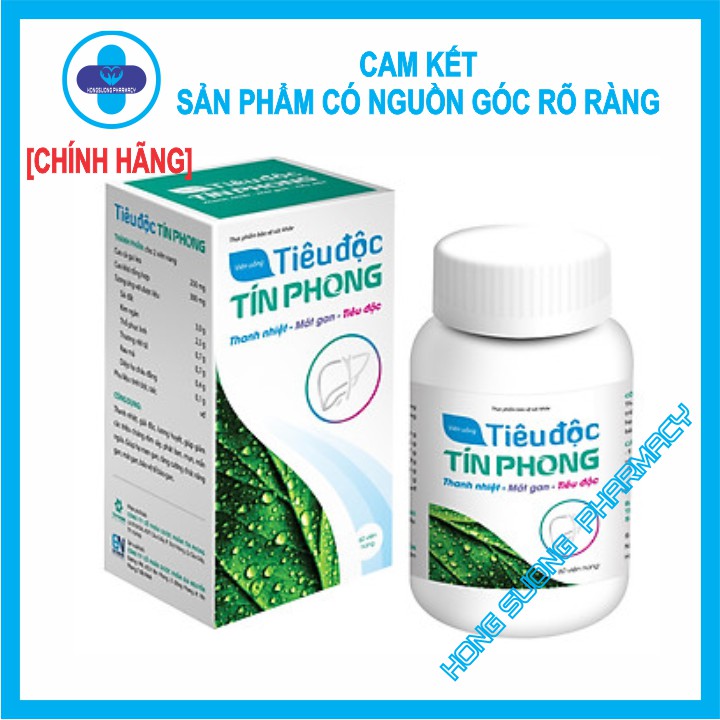 Tiêu độc Tín Phong - Thanh nhiệt, mát gan, tiêu độc