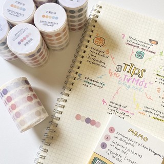 Sticker tròn dạng cuộn đa dạng