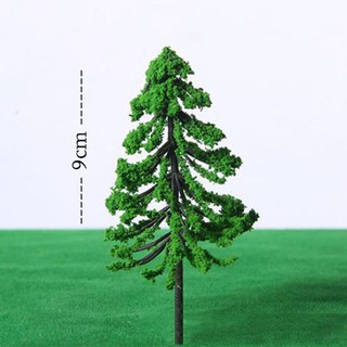 Cây thông giả làm mô hình cao 9cm - 10cm