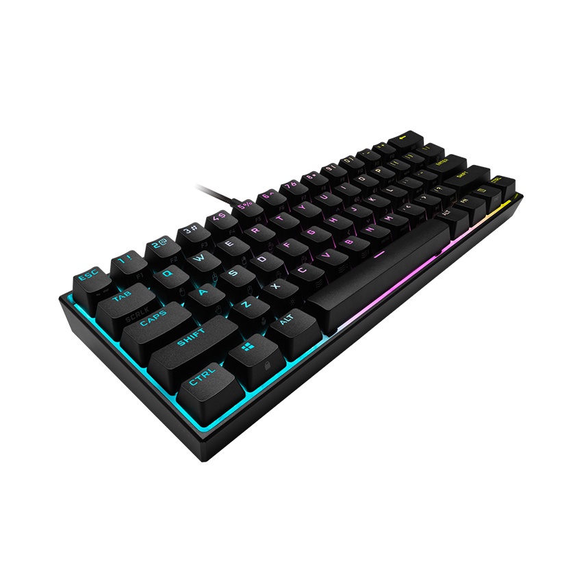 Bàn Phím Cơ Máy Tính Chơi Game Có Dây - Corsair K65 Mini RGB - Hàng Chính Hãng