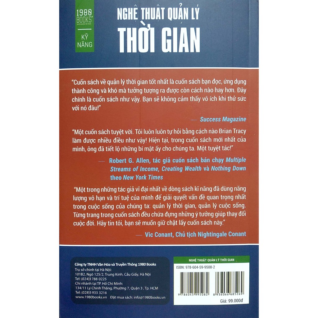 Sách - Nghệ Thuật Quản Lý Thời Gian