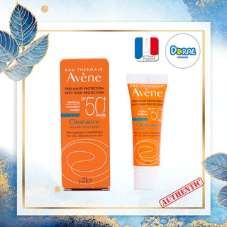 Kem Chống Nắng Cho Da Nhờn Mụn Eau Thermale Avène Very High Protection Cleanance Solar Spf 50+_Travel size 7ml