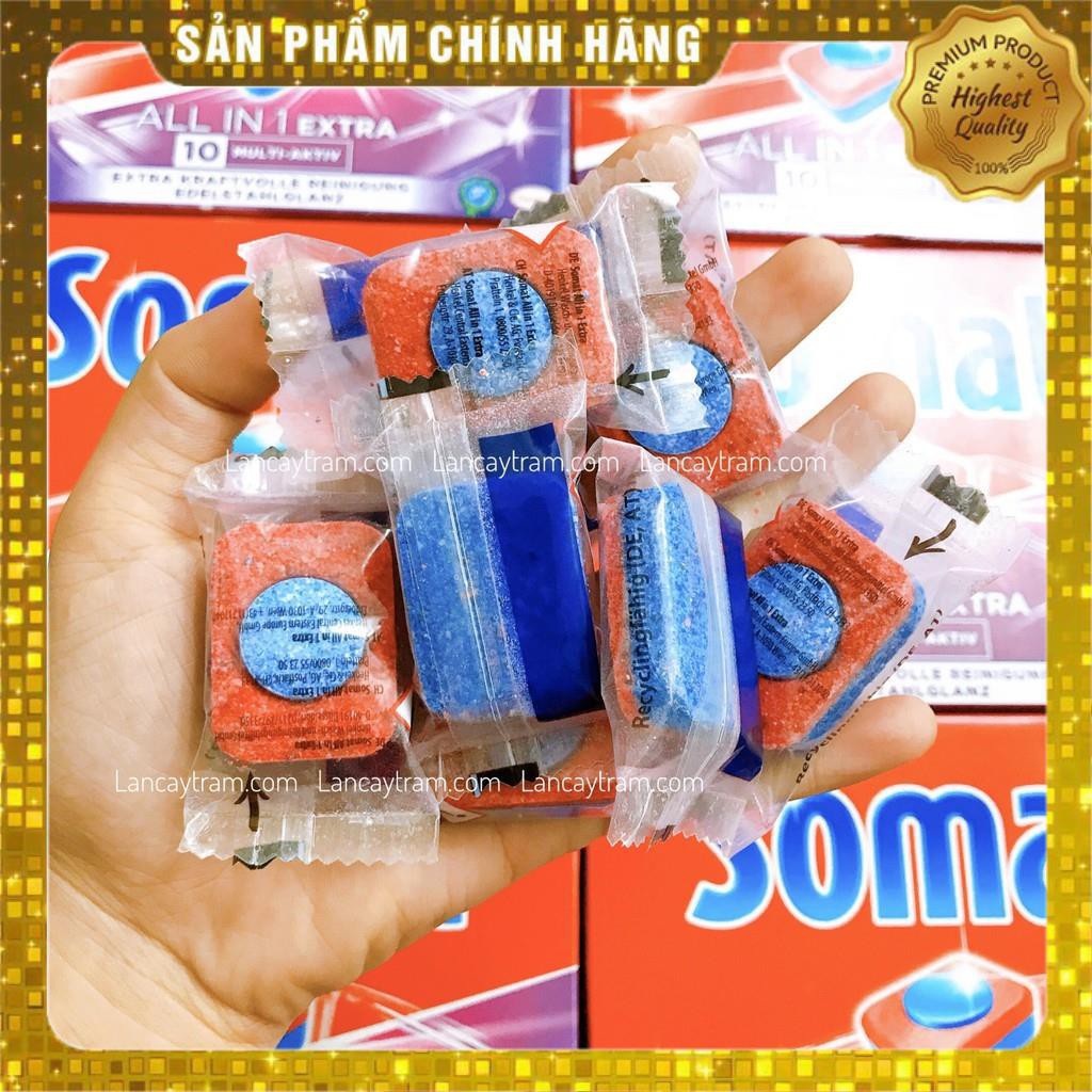 [HANG_MI_NHAP_KHAU] Viên rửa bát Somat Đức all in 1 trọng lượng 25 viên [CHINH_HANG]