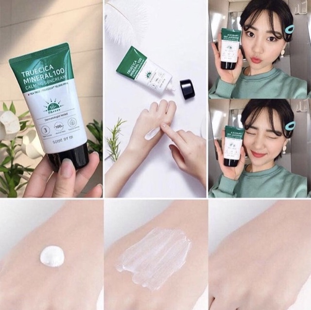 ( MẪU MỚI) Kem chống nắng Some By Mi Truecica Mineral 100 Calming Suncream