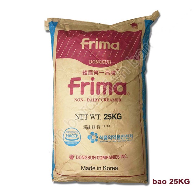 Bột sữa Frima bao 25kg