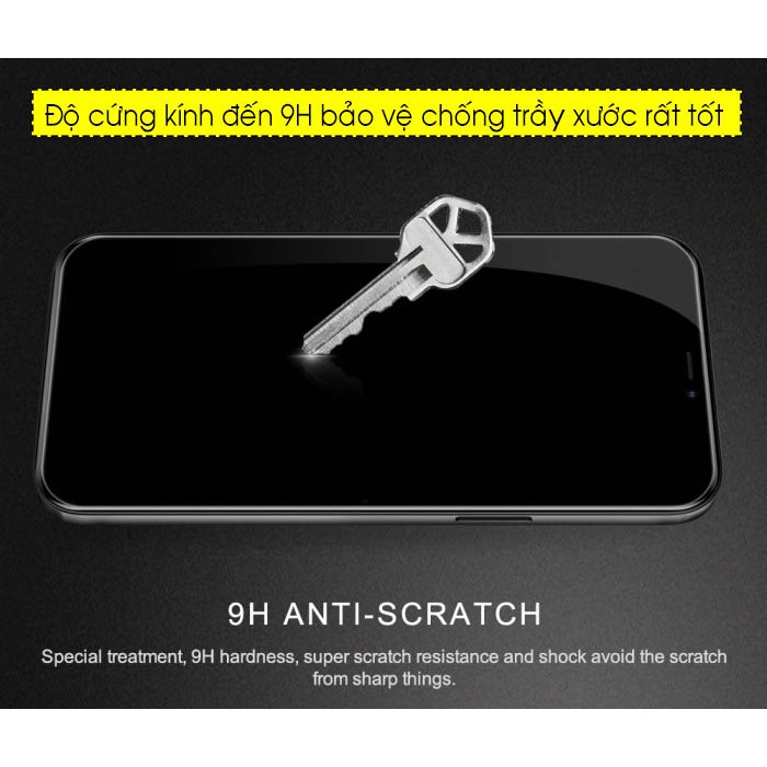 Kính cường lực iPhone 12 Pro Max / 12 / 12 Pro / 12 Mini Nillkin CP+ Pro Full màn hình - Hàng Chính Hãng