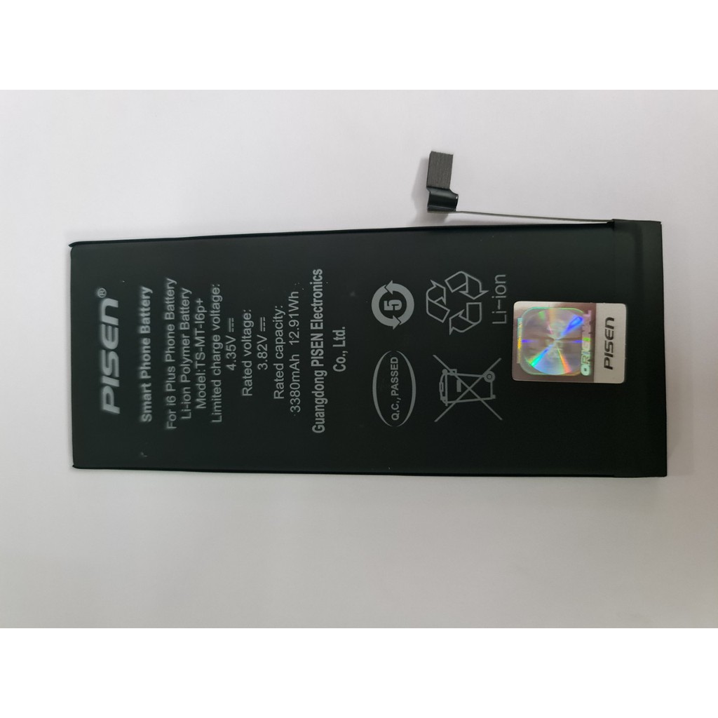 Pin Sạc Pisen TS-MT - i6Plus (iPhone 6Plus, 3.8V - Dung Lượng Cao 3380mAh) - Hàng Chính Hãng