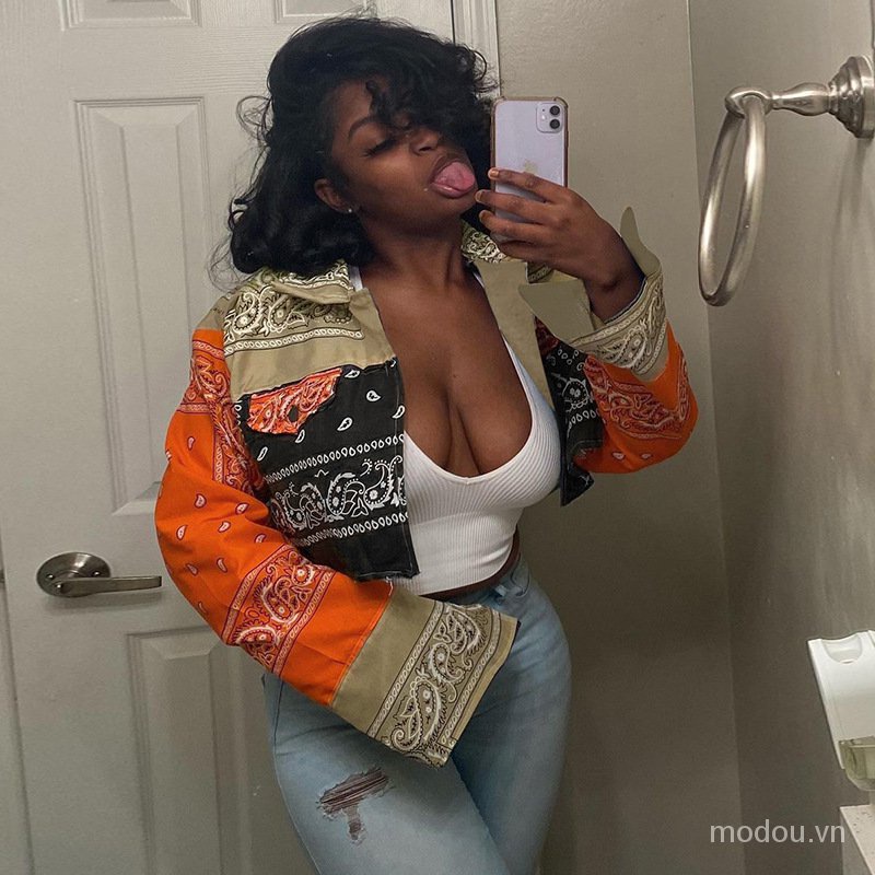 Áo khoác lửng thời trang mùa thu cho nữ