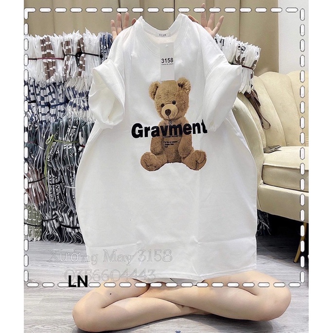 Áo phông gấu GRA LN12