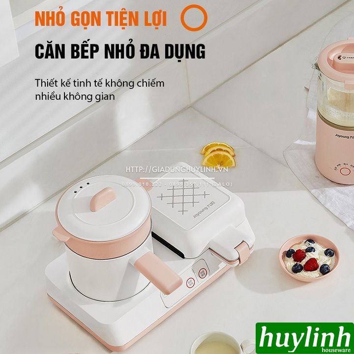 [Mã ELHAMS5 giảm 6% đơn 300K] Máy nướng bánh - làm đồ ăn sáng 2 trong 1 Joyoung SK06K-GS950