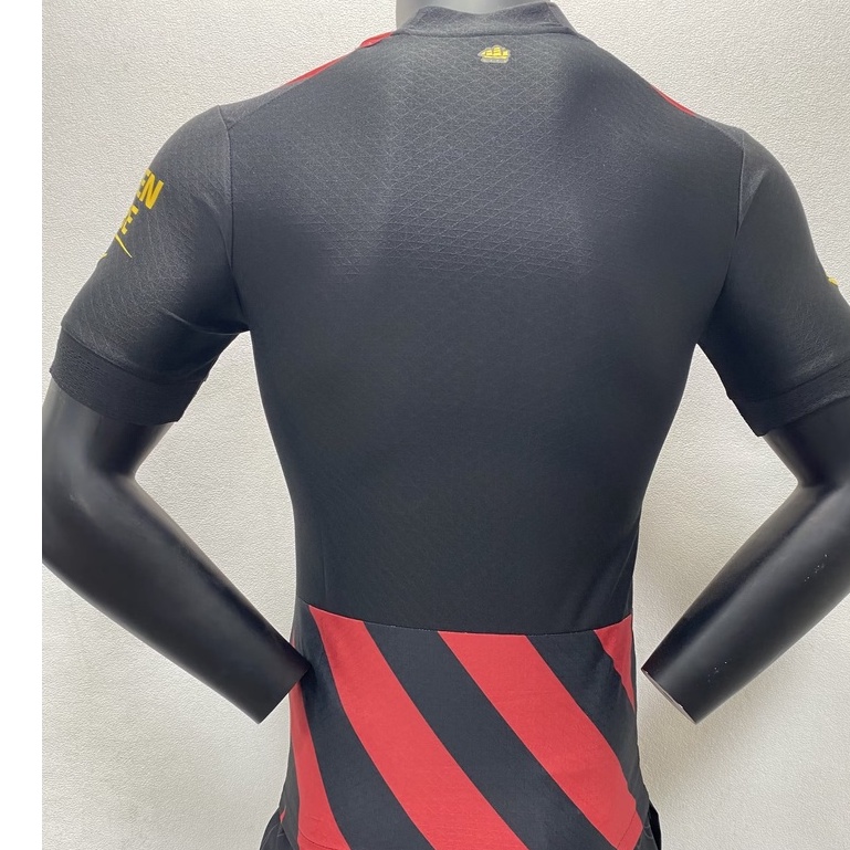 Áo Bóng Đá 22 / 23 Manchester City Màu Đỏ Đen