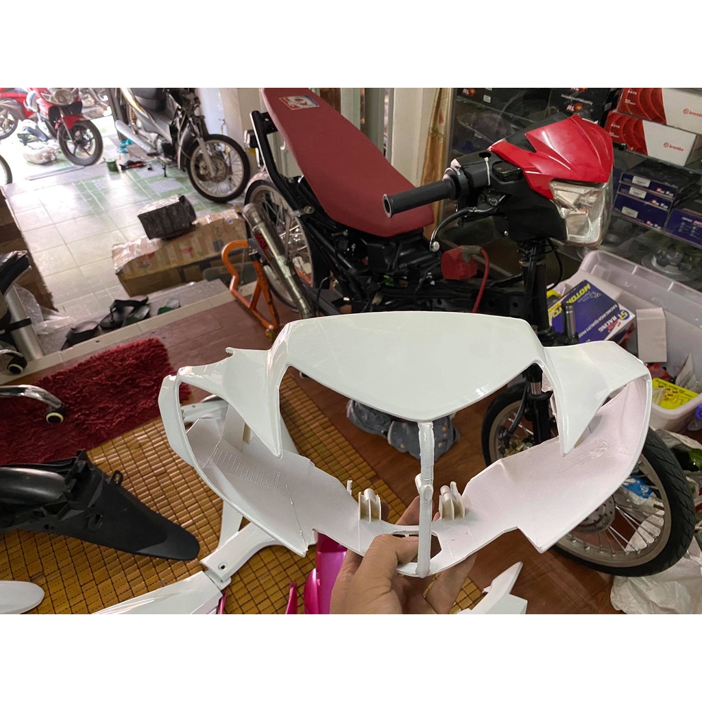 Dàn áo Sirius hàng Việt Nam loại 1 màu Trắng, nhám Hồng