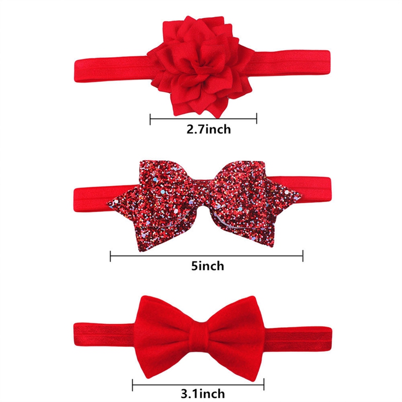 Tmdbyx Set 3 Băng Đô Hoa Xinh Xắn Dành Cho Bé Gái