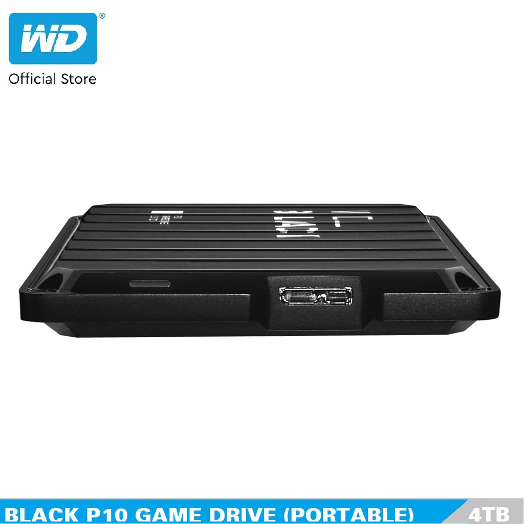 Ổ cứng di động Western Digital WD BLACK P10 Game Drive 2.5" USB 3.2 4TB - WDBA3A0040BBK