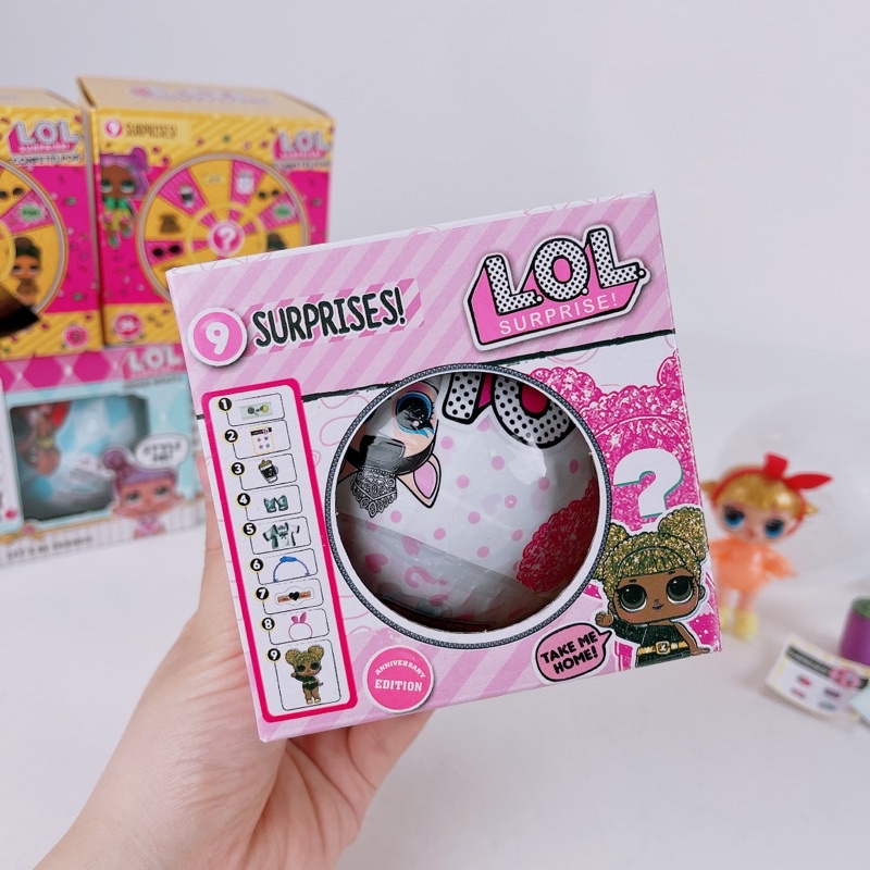 Hộp Trứng Đồ Chơi LOL-Búp Bê Bất Ngờ- LOL SURPRISESI