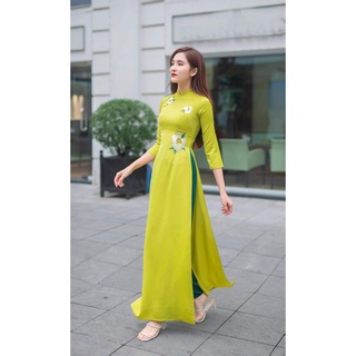 Áo dài  siêu phẩm trẻ trung dáng đẹp