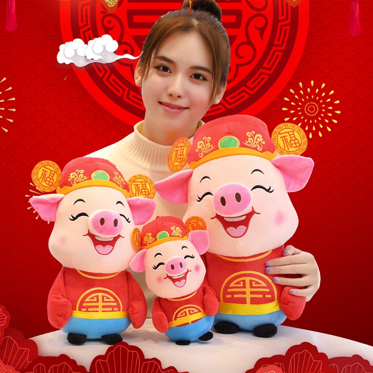 Heo bông may mắn - Quà tặng Tết