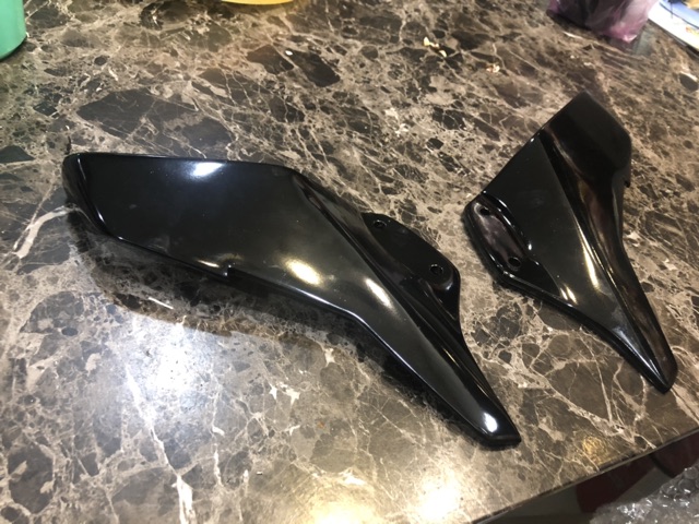 Cánh gió tai gió h2r gắn chân kính hậu cho yamaha r15 r15v3 ninja 300 400 zx10r gsx cbr150