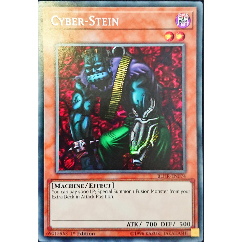 Thẻ bài Yugioh Cyber-Stein - BLHR-EN074