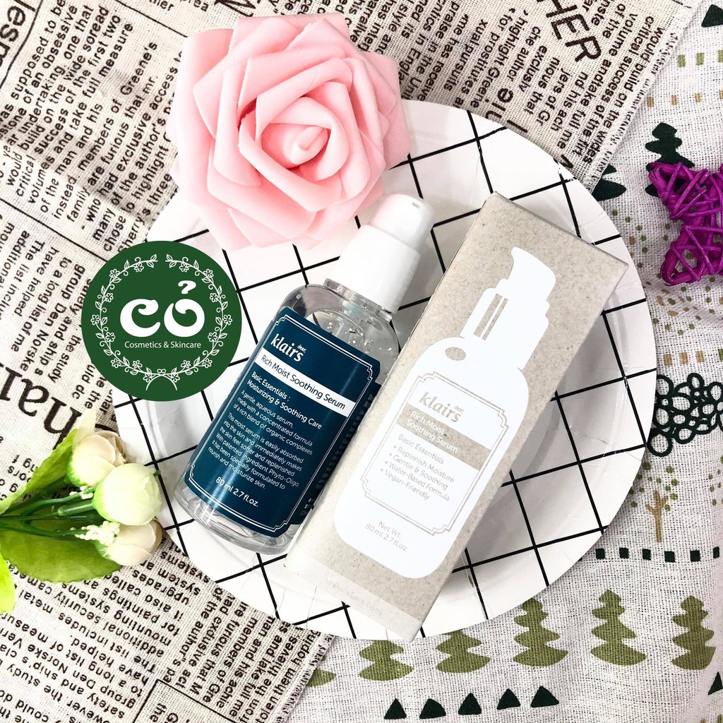 Tinh Chất Dưỡng Ẩm Klairs Rich Moist Soothing Serum 80ml | BigBuy360 - bigbuy360.vn