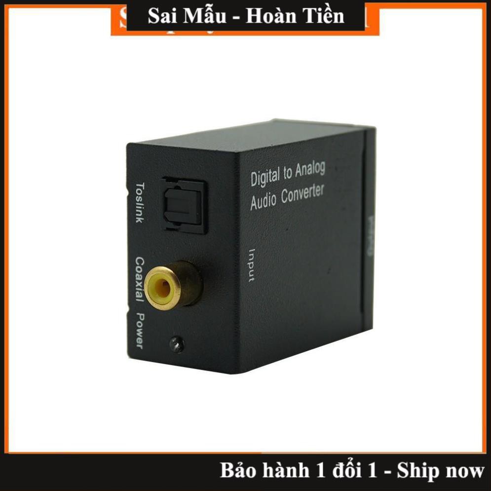 [Xả kho] Bộ chuyển đổi tín hiệu âm thanh từ cổng quang Optical sang tín hiệu AV - Cục chuyển đổi Audio Converter