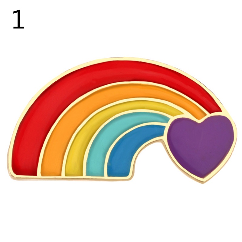 Trâm Cài Áo Hình Lá Cờ Love Và Hòa Bình