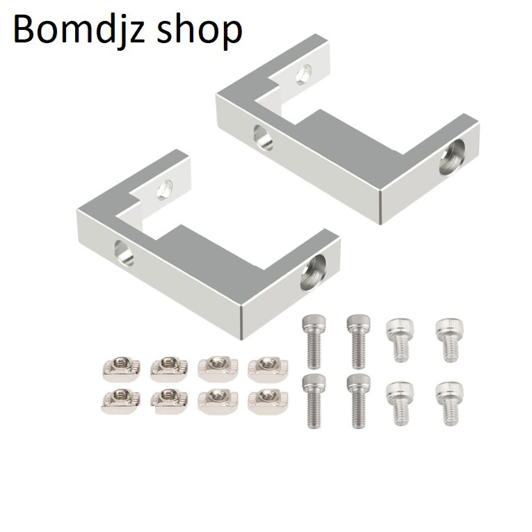 Cữ nhôm cnc dùng cố định ray 12MGN cho nhôm định hình 2020 và 2040