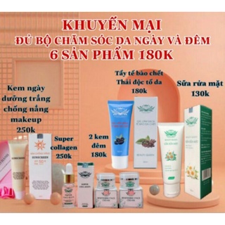 Bộ 6 sản phẩm dưỡng da beauty queen