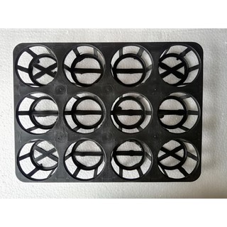 Set 10 khay nhựa 12 lỗ để Lan Hồ Điệp, Dendro, cây cảnh,....phi 12