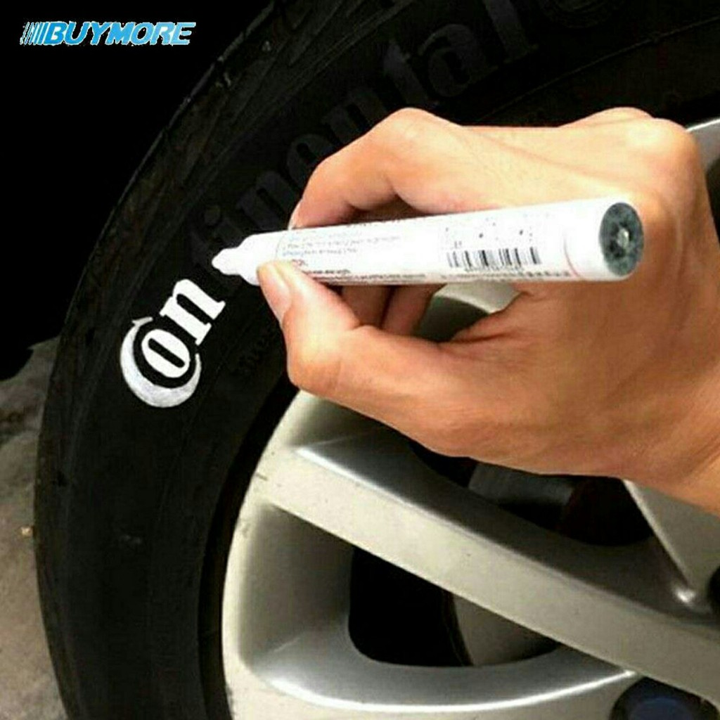 Bút vẽ lốp xe màu trắng