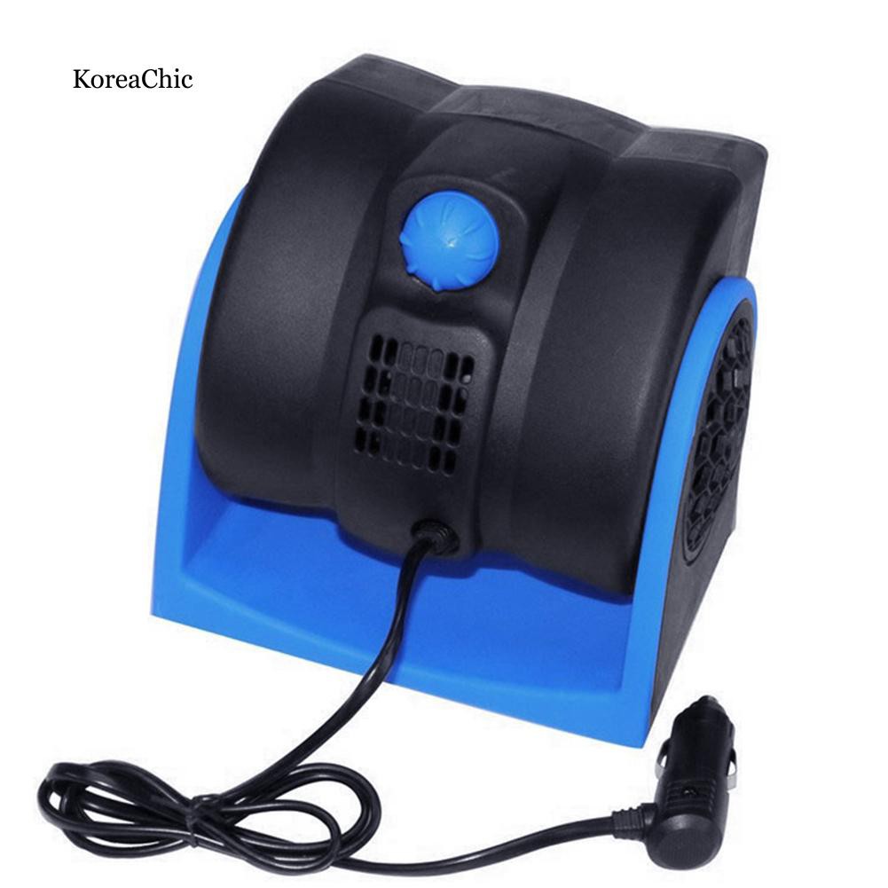 Quạt làm mát mini không cánh tiếng ồn 12V cho xe hơi