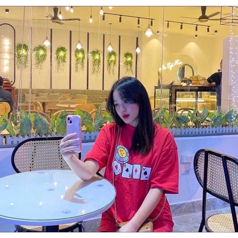 Áo thun DR EW lá bài - nhiều màu đủ size