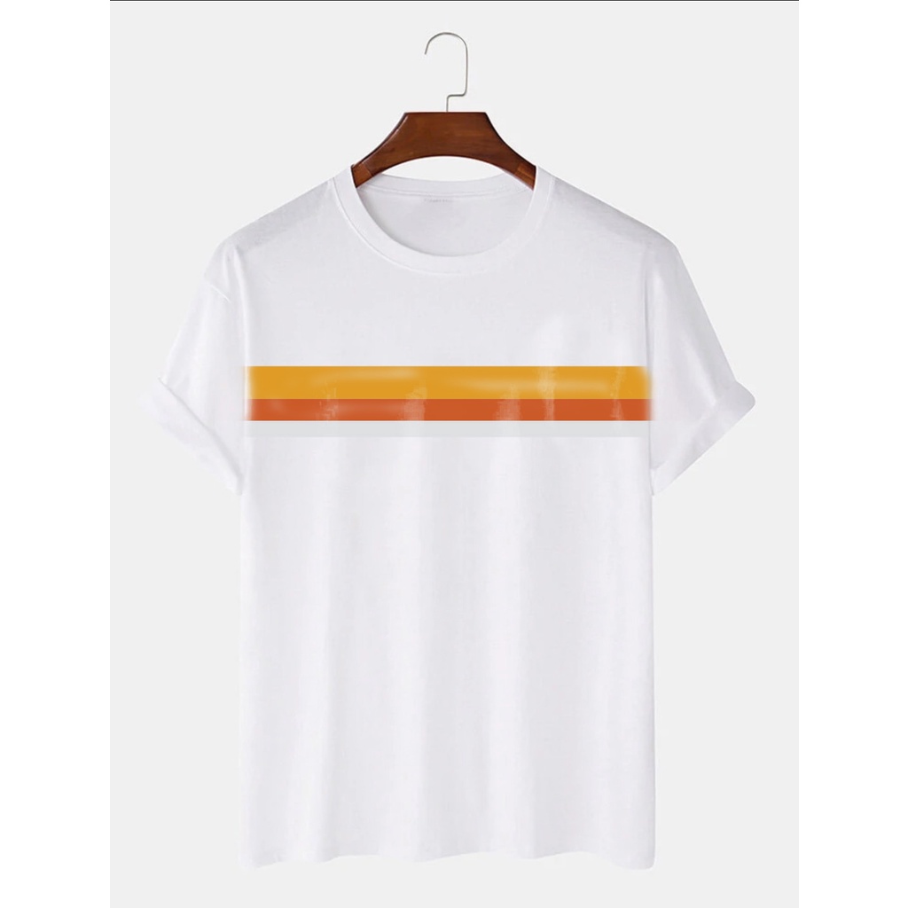 [bigsize] Áo thun cotton bigsize nam 50-140kg - in ngang nhiều màu