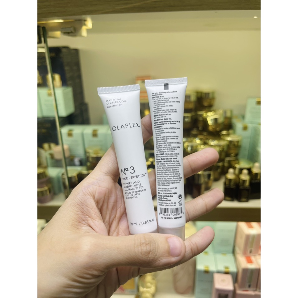 [MINISIZE 20ML- 30ML] PHỤC HỒI LIÊN KẾT TÓC ĐÌNH ĐÁM OLAPLEX HAIR PERFECTOR NO 3