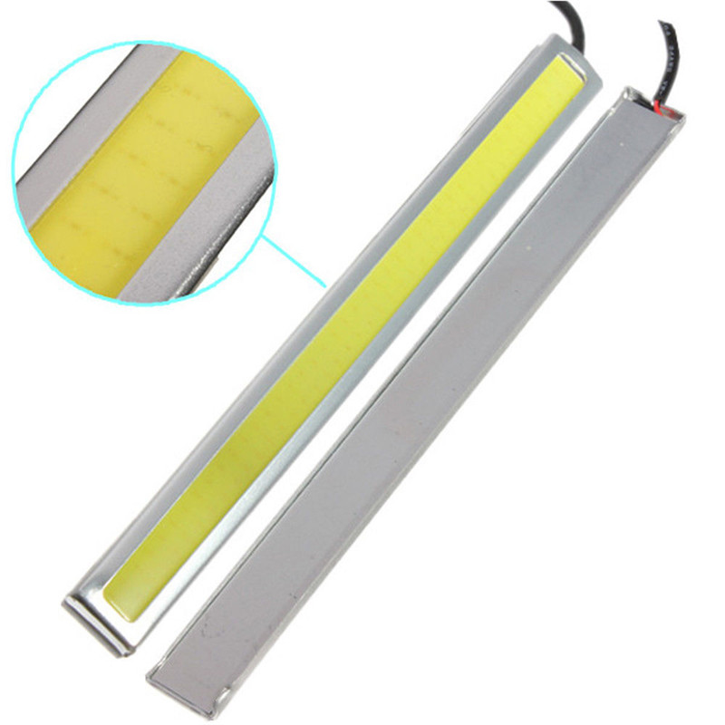 Bộ 2 đèn Led Cob DC 12V siêu sáng chống thấm nước thích hợp cho xe hơi