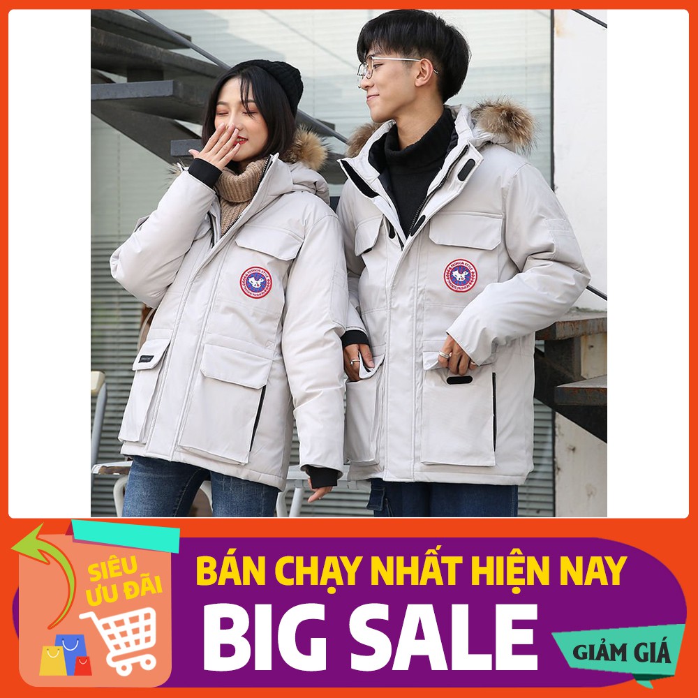 Áo Khoác Nam Cao Cấp 2020 - Áo Khoác Mũ Lông Dày Ấm Áp ( sẵn hàng + có quà tặng )
