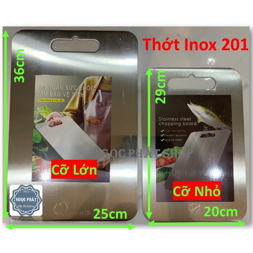 THỚT INOX 201 KHÁNG KHUẨN  - GIẢI PHÁP THAY THẾ HOÀN HẢO CHO THỚT GỖ, THỚT NHỰA