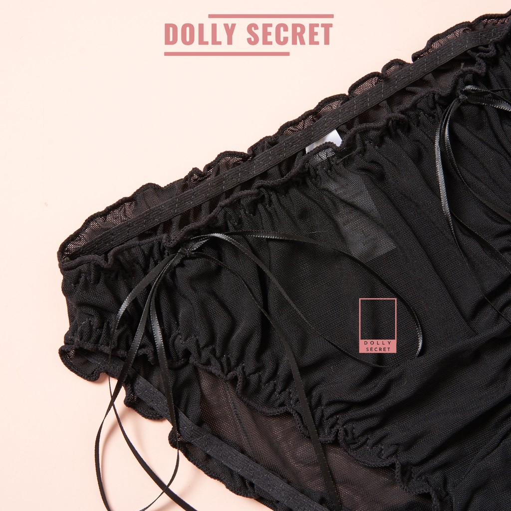 Quần lót nữ cao cấp dễ thương nhiều kiểu gợi cảm xuyên thấu chip ren quà tặng MINA DOLLY SECRET QL023 | BigBuy360 - bigbuy360.vn