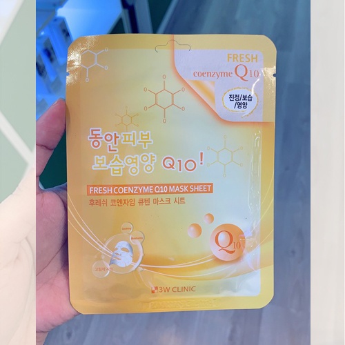 Quà tặng - Mặt nạ 3W Clinic Q10 Fresh Mask Sheet 23ml